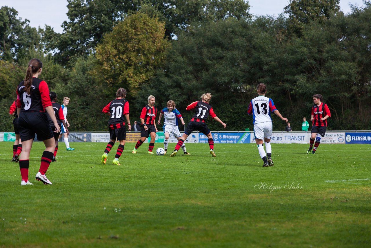 Bild 162 - B-Juniorinnen SVHU - Weststeinburg : Ergebnis: 15:0